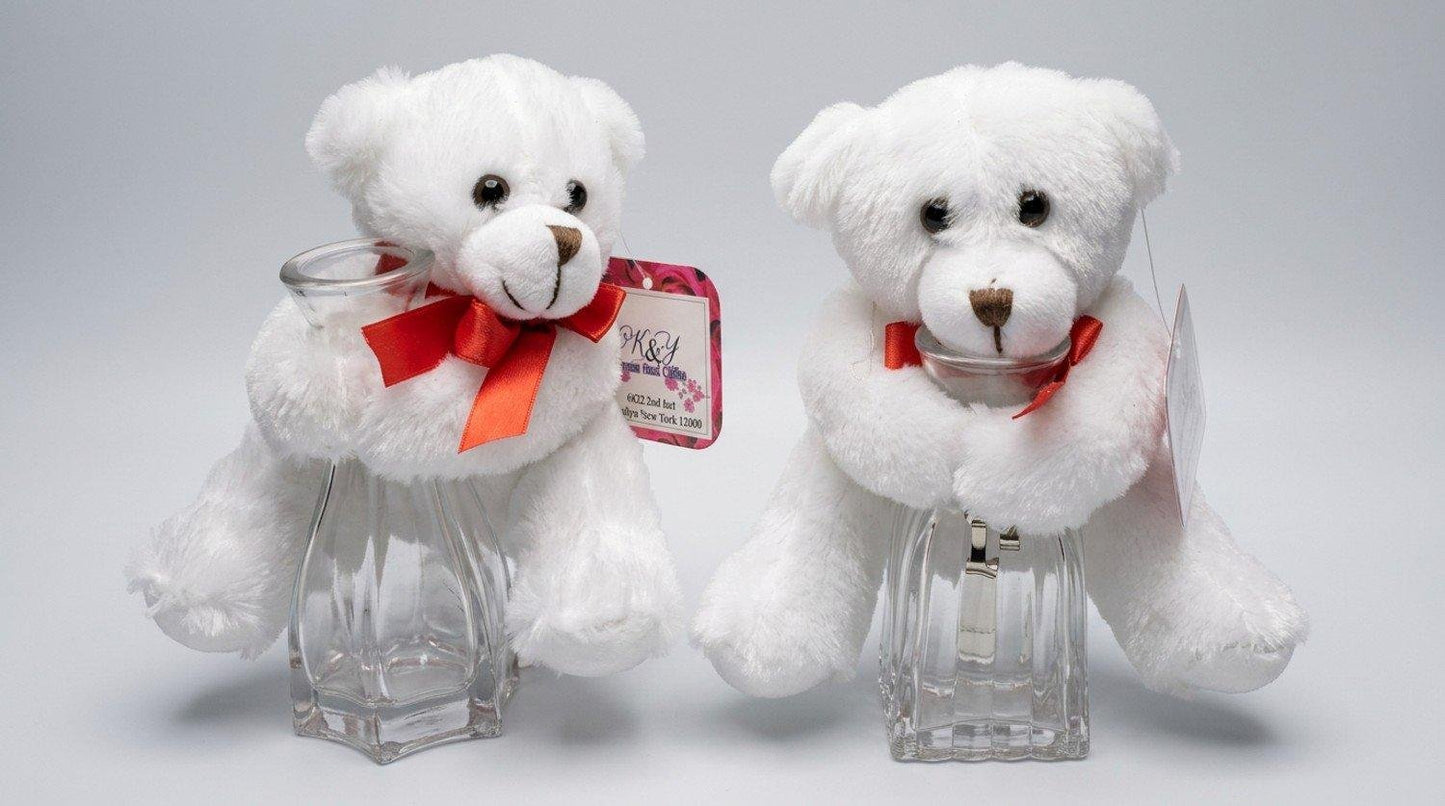 Bear Hugging Vase
