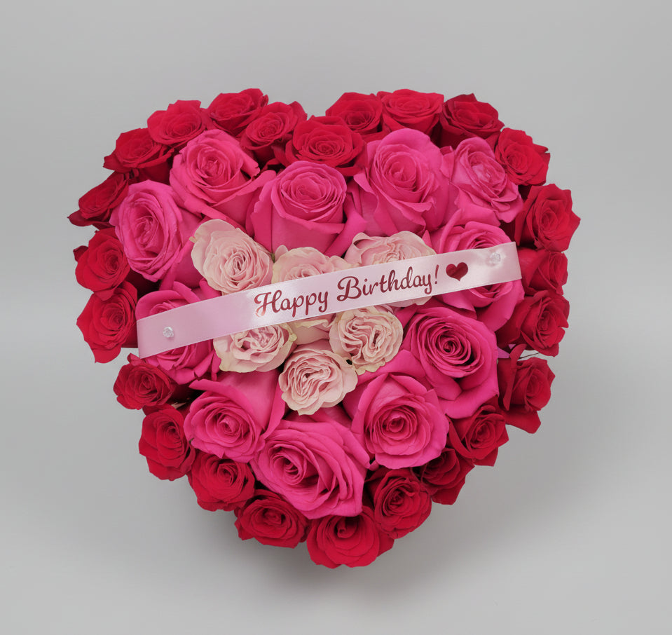Heart Floral Box