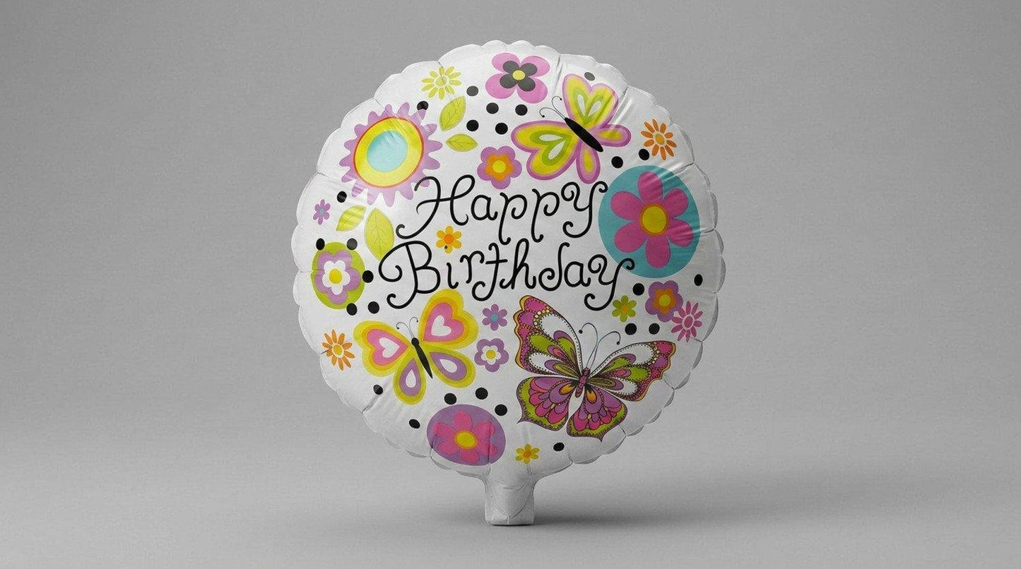 Birthday Butterflies 17' (HELIUM)