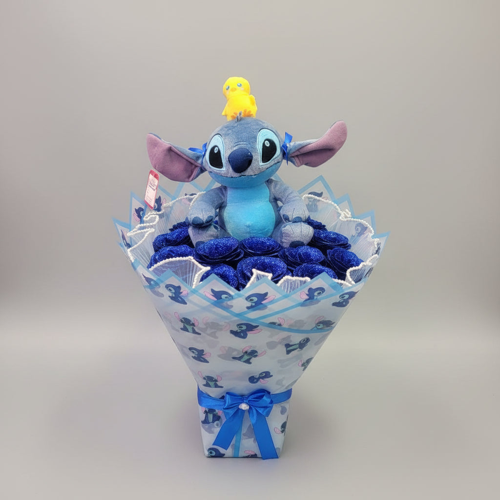 Stitch Glitter Rose Bouquet