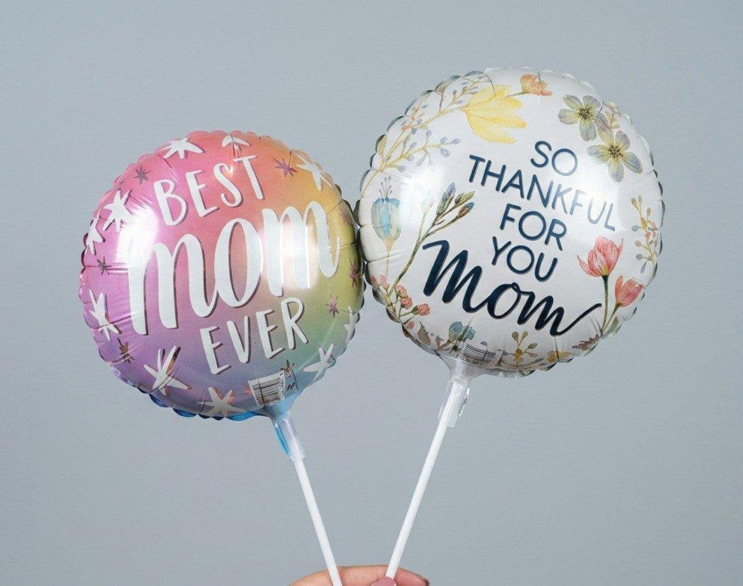 Best Mom 9in Balloon (AIR FILLED)