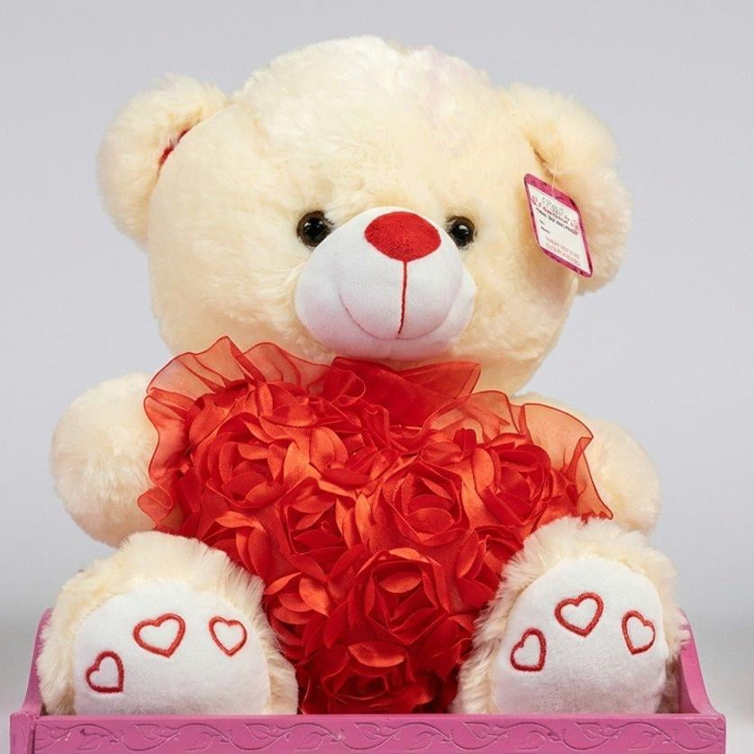 Rose Heart Bear