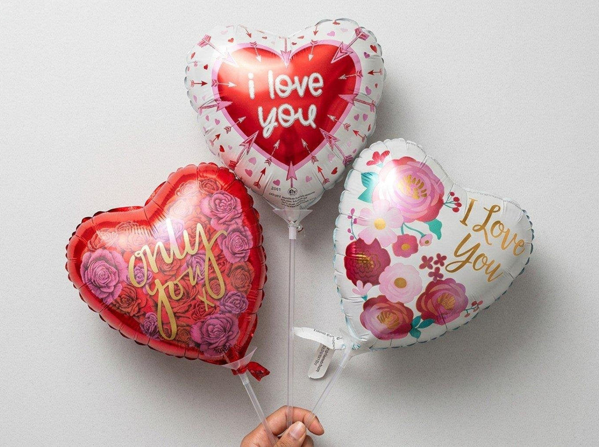I love you 9in Balloon (AIR FILLED)