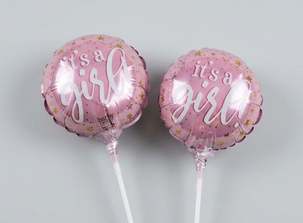 Its a Girl 4in Balloon (AIR FILLED)