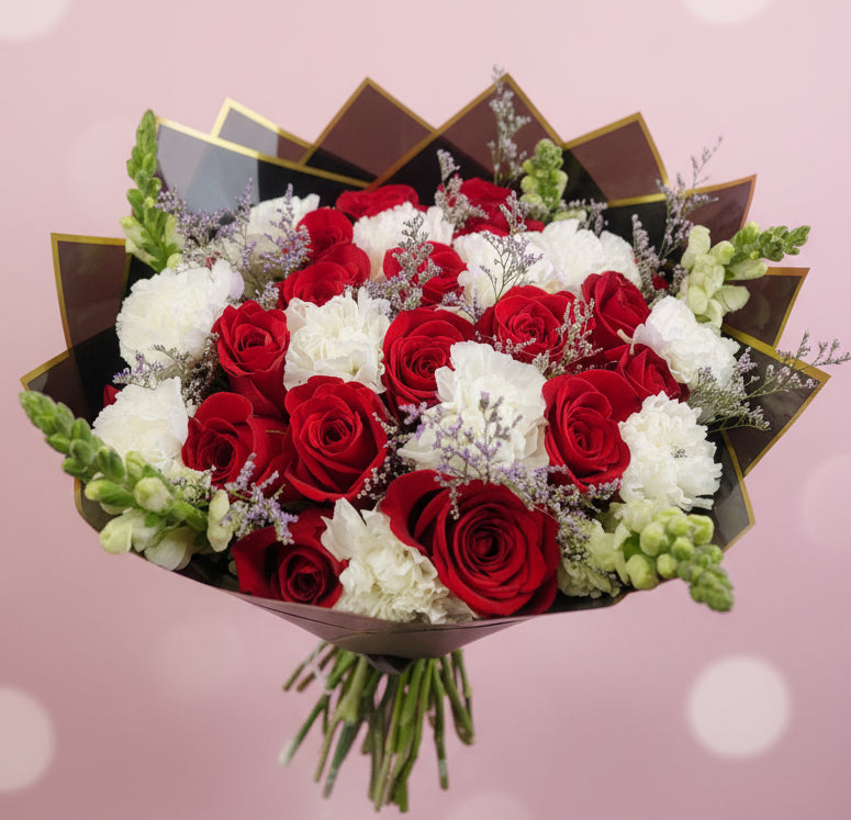 Carnations & Roses