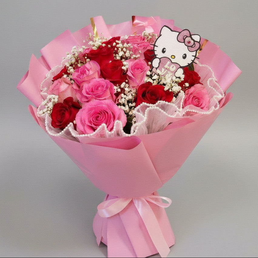Hello Kitty Rose Bouquet