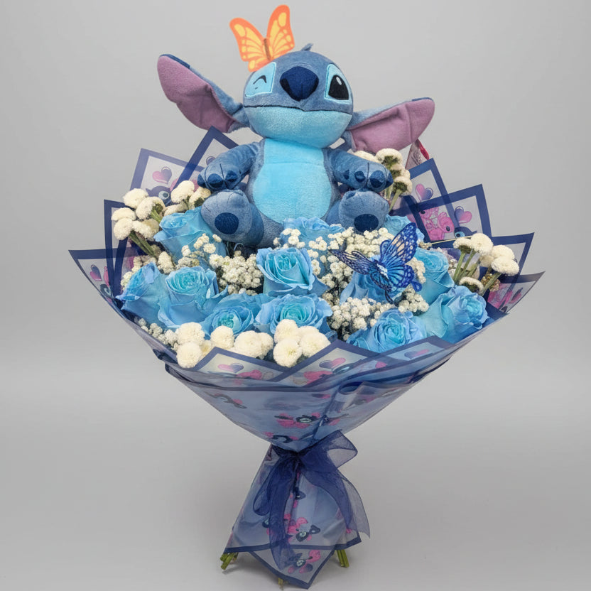Stitch Plushie Bouquet
