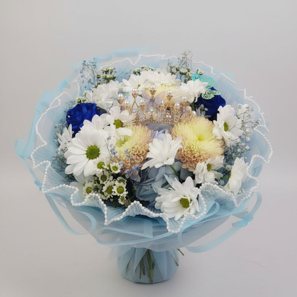 Cinderella Mixed Flowers Bouquet