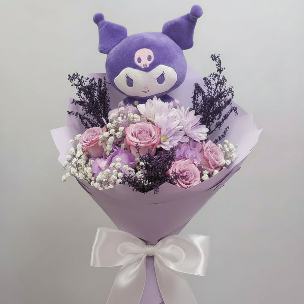 Kuromi Plushie Bouquet