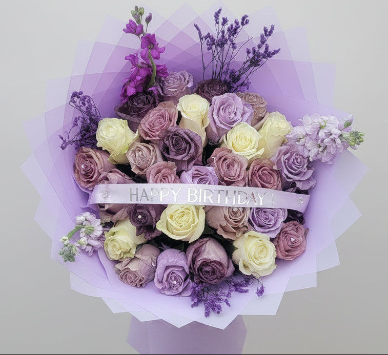 Shades of Purple Bouquet