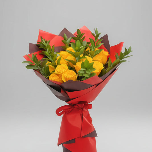 Yellow Rose Bouquet