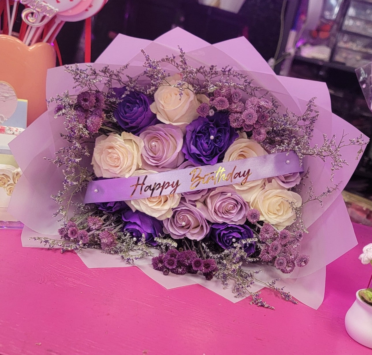 Shades of Purples Bouquet (S)