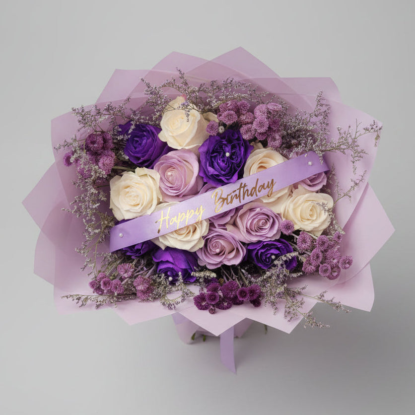 Shades of Purples Bouquet (S)