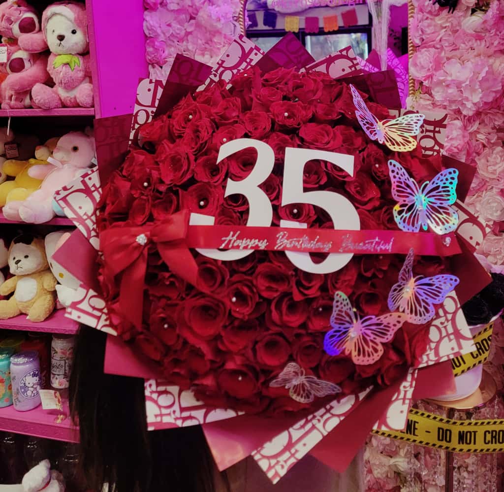 Birthday Number Bouquet
