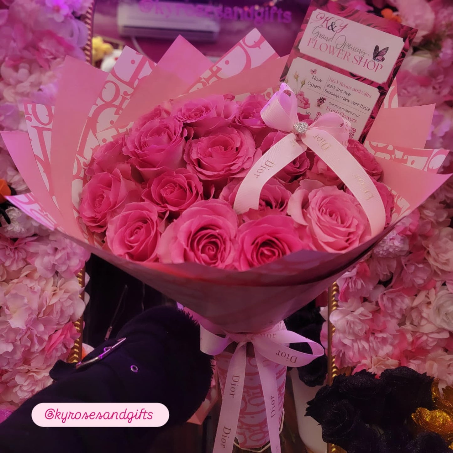 Pink Dior Bouquet