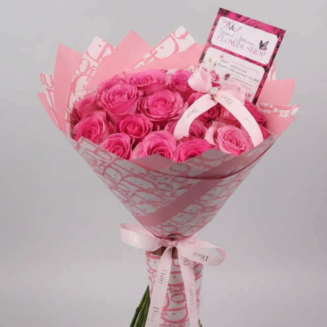 Pink Dior Bouquet