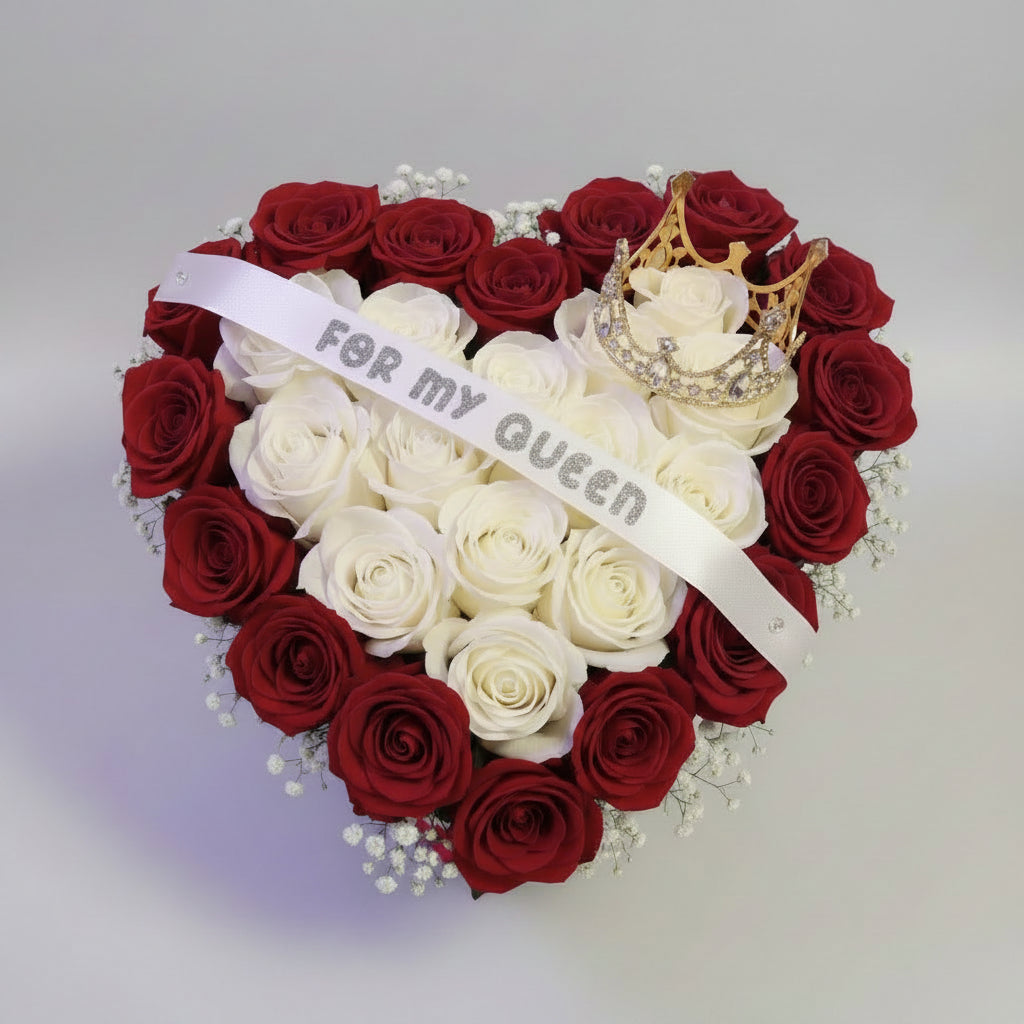 To My Queen Heart Box