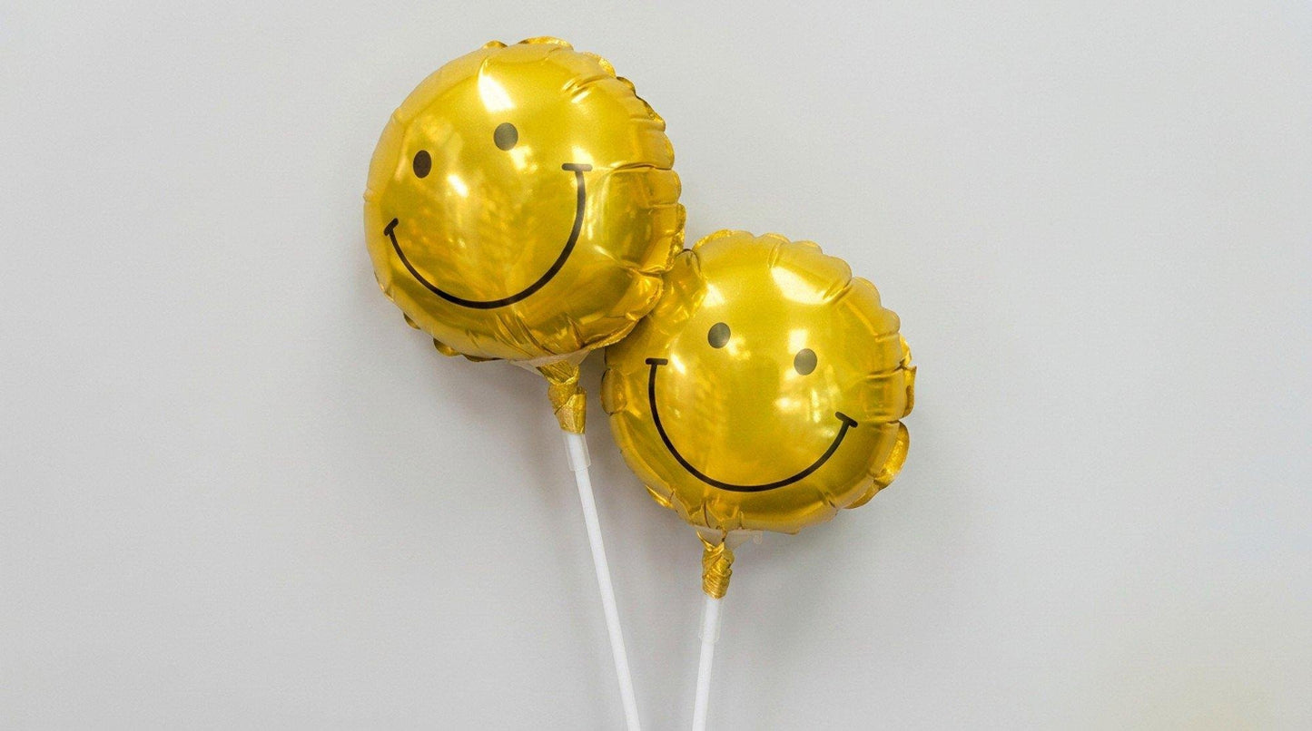 Smiley 4in Balloon (AIR FILLED)