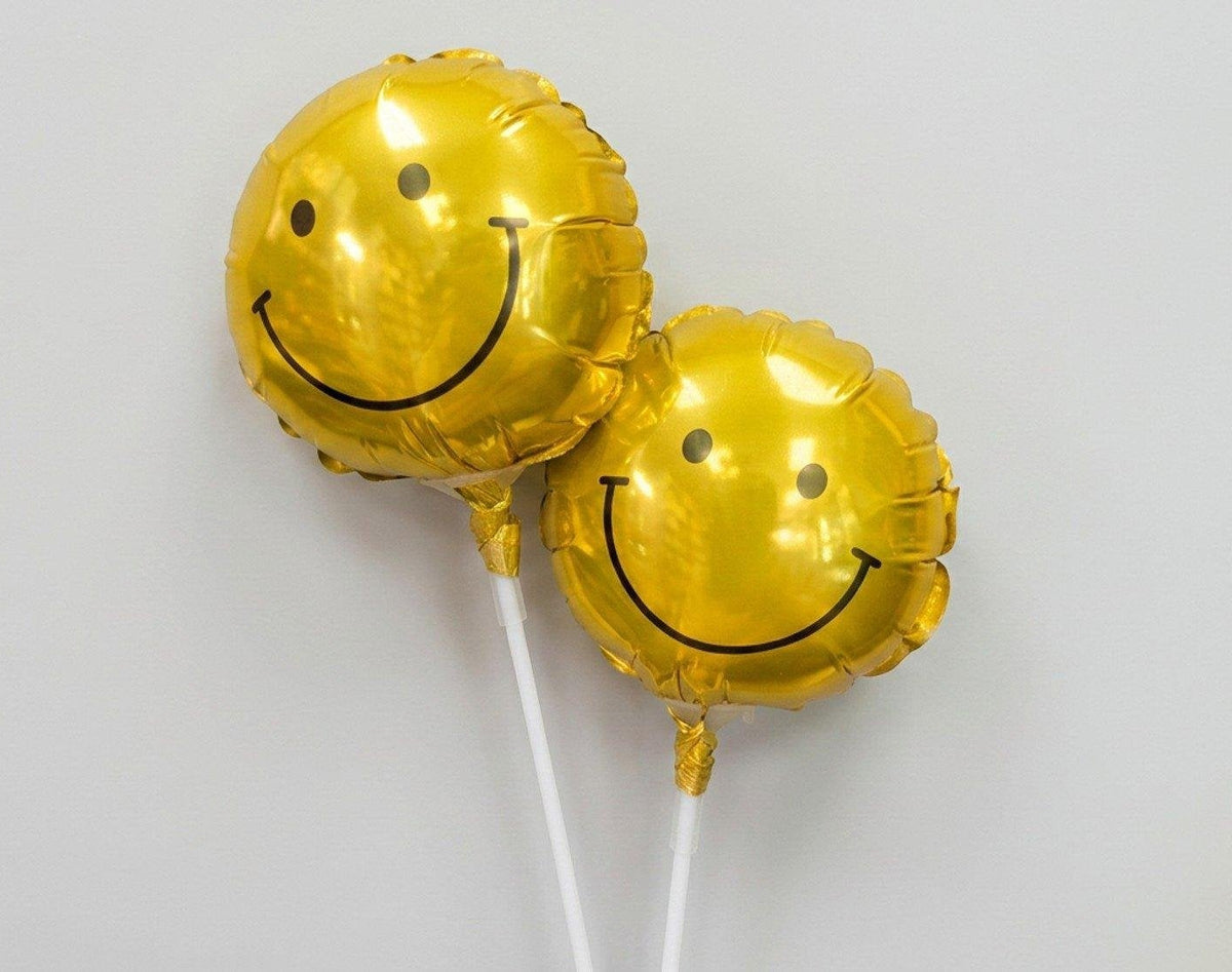 Smiley 4in Balloon (AIR FILLED)