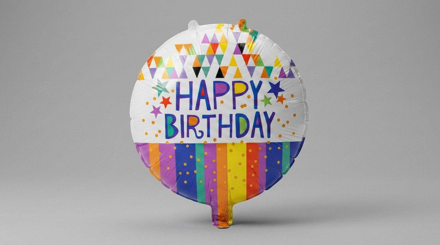 Birthday Colorful 18' (HELIUM)