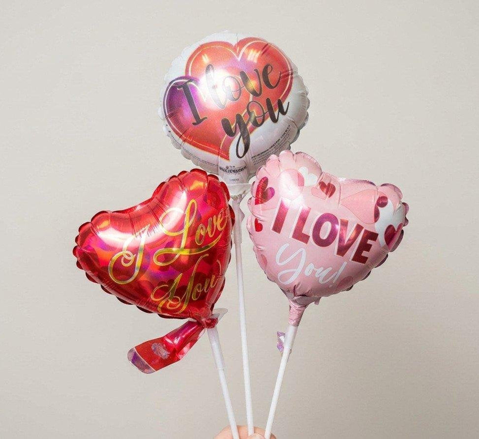 I love you 4in Balloon (AIR FILLED)
