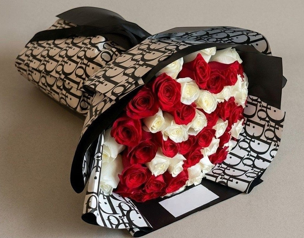 Black Dior Classic Bouquet