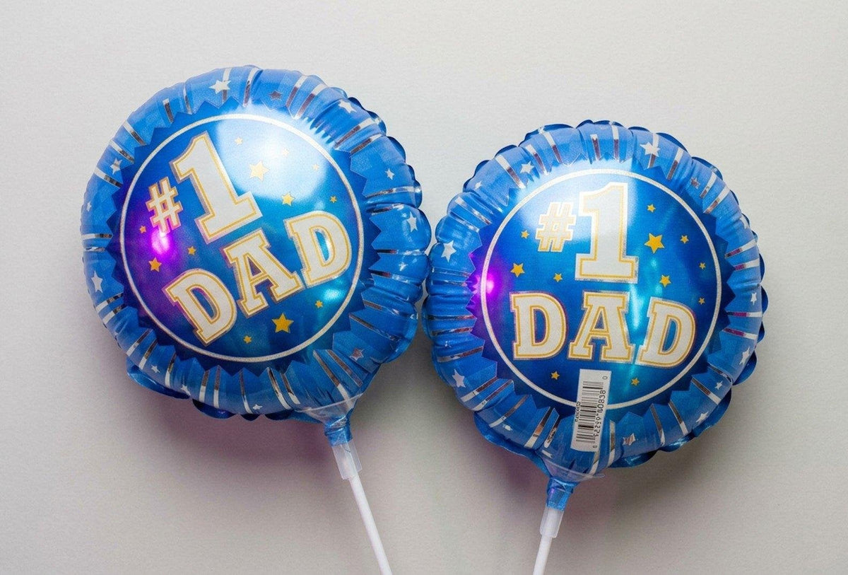 #1 Dad 9in Balloon (AIR FILLED)