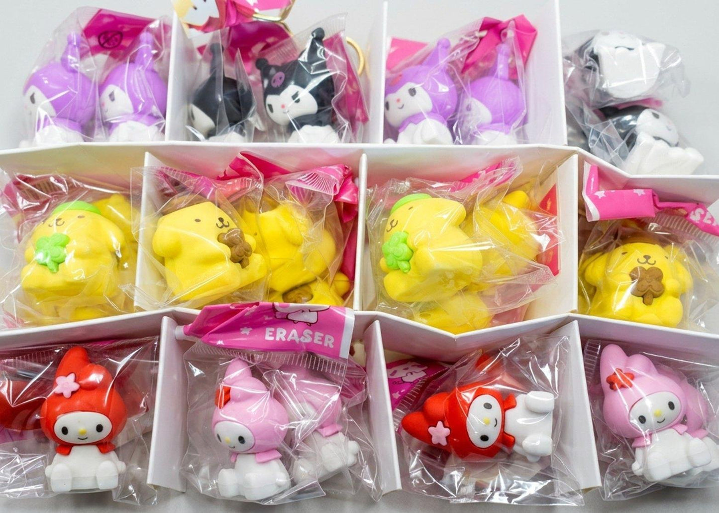 Sanrio Character Erasers