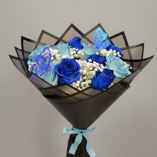 Shades of Blue Bouquet