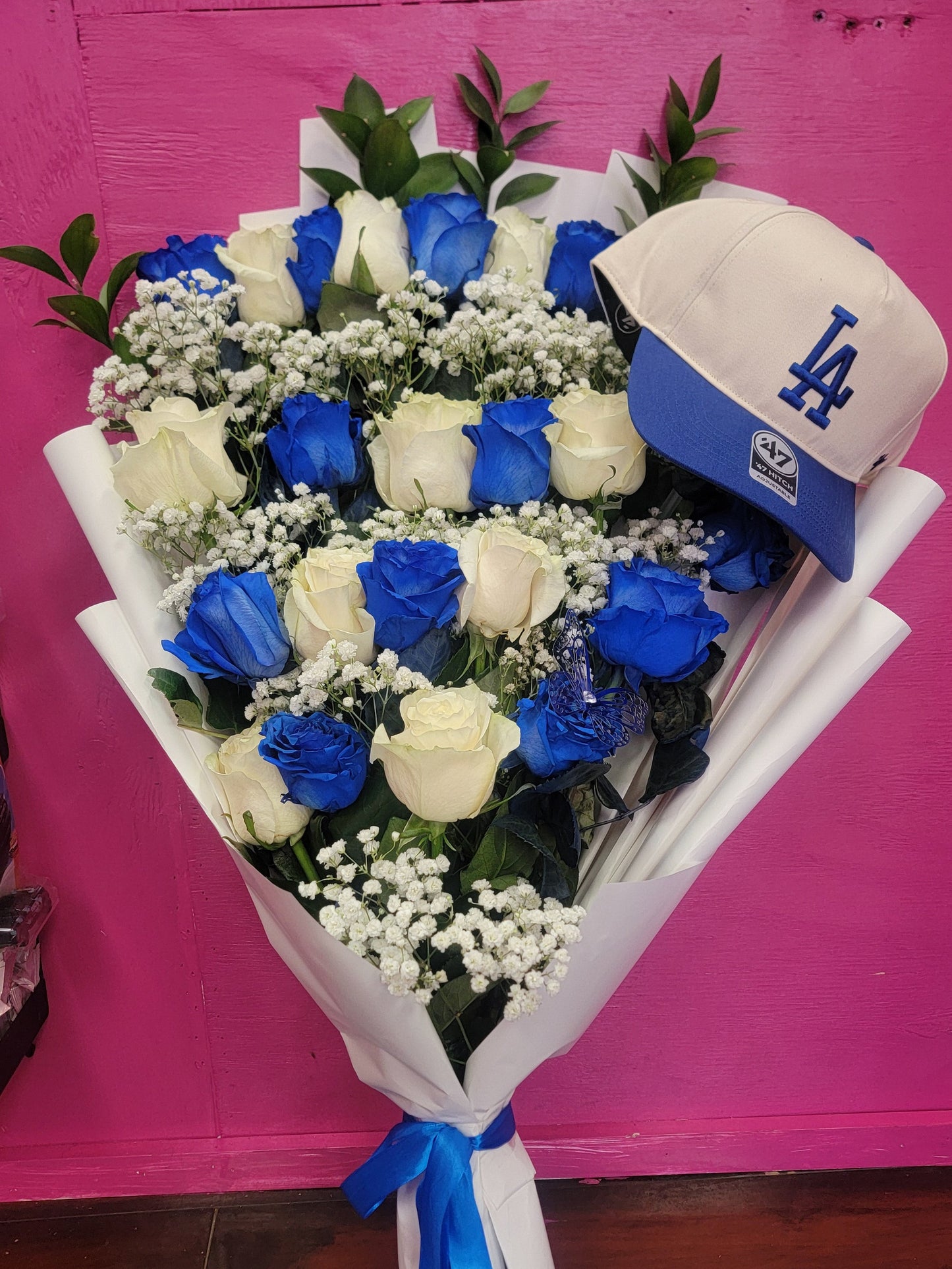 Rose Hat Bouquet