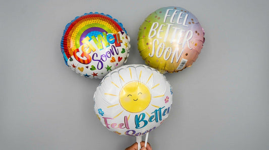 Get Well Soon 9in Balloon (AIR FILLED)