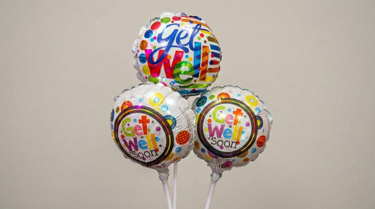 Get Well Soon 4in Balloon (AIR FILLED)