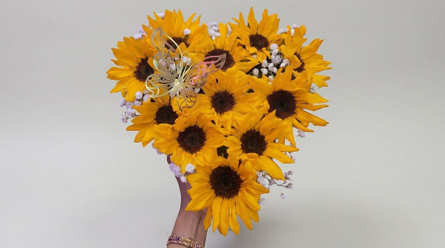 Sunflower Heart Box