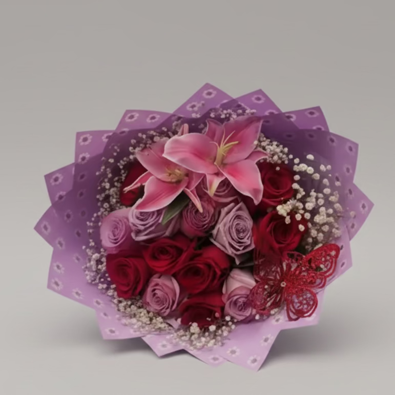 POP of Lily Bouquet