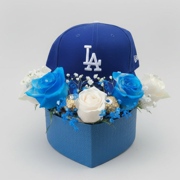 Heart Hat Box (Roses & Sweets)