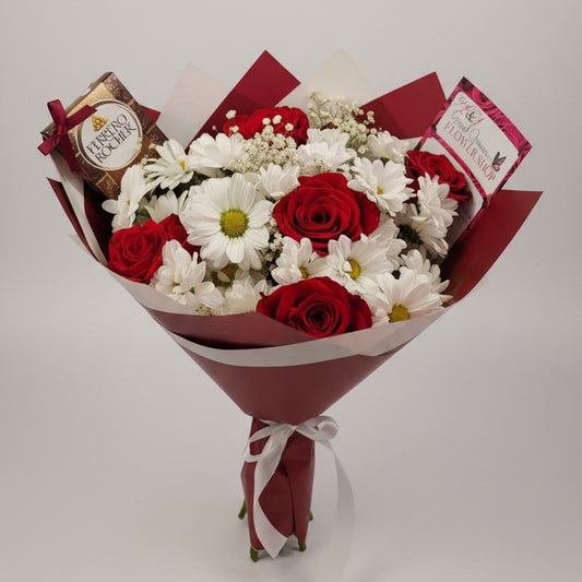 Daisys & Roses Bouquet