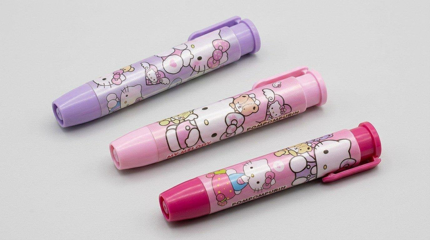 Hello Kitty Erasers (Push)