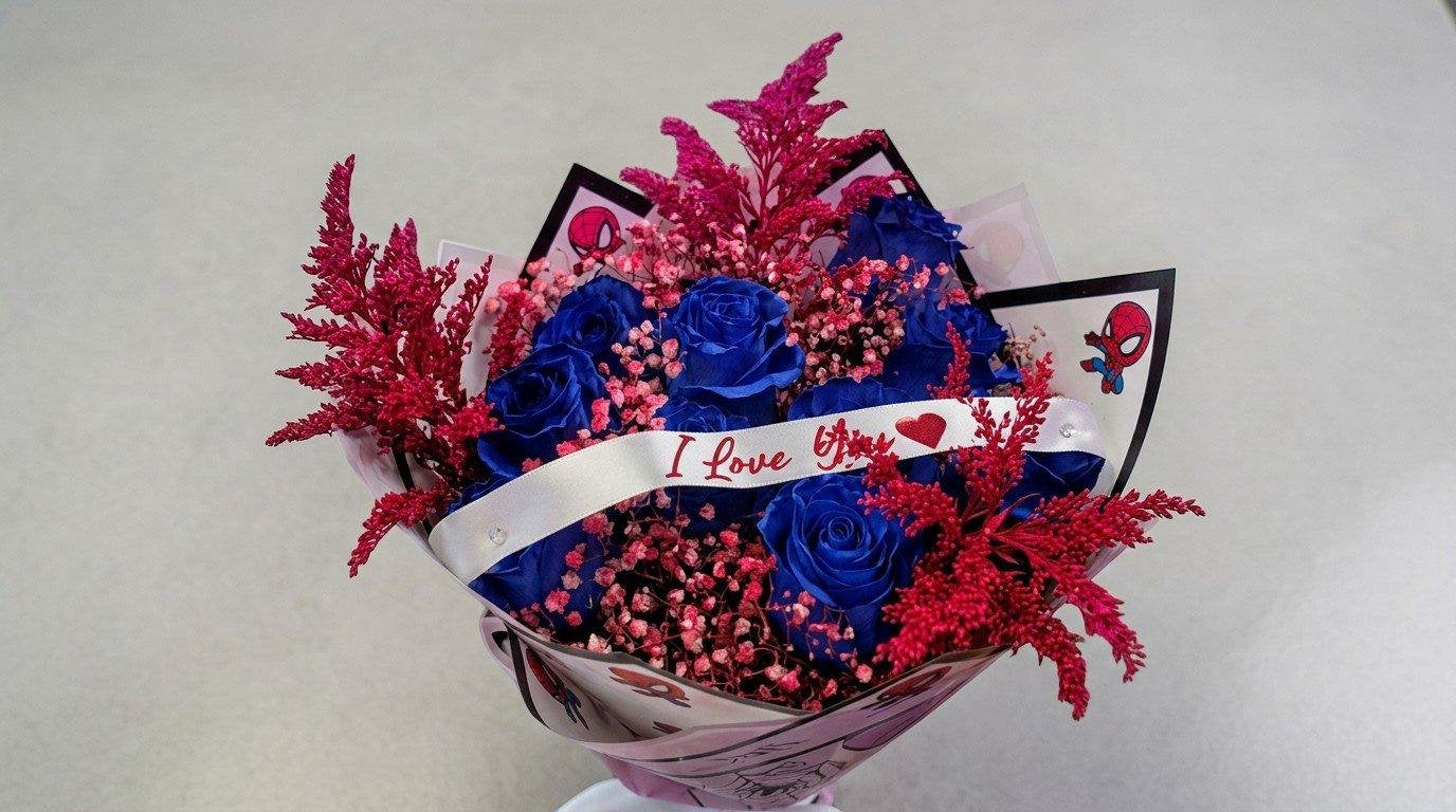 Spiderman I Love You Bouquet