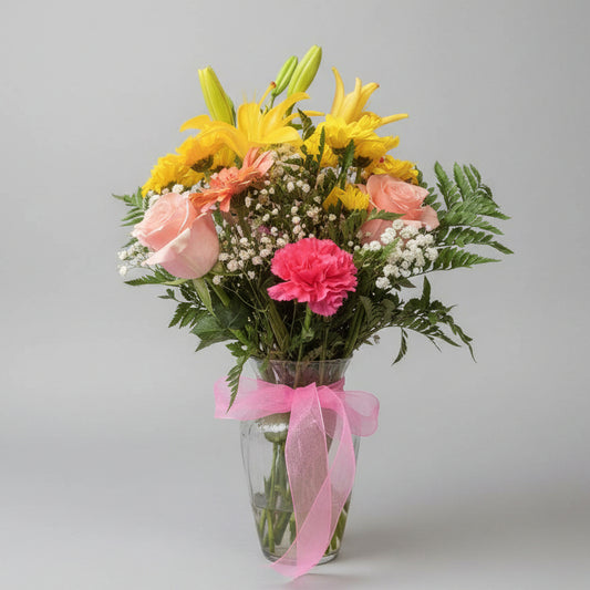 Vase Arrangement: Floral Bliss