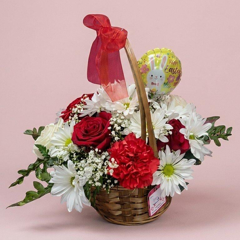 Classic Basket with Balloon