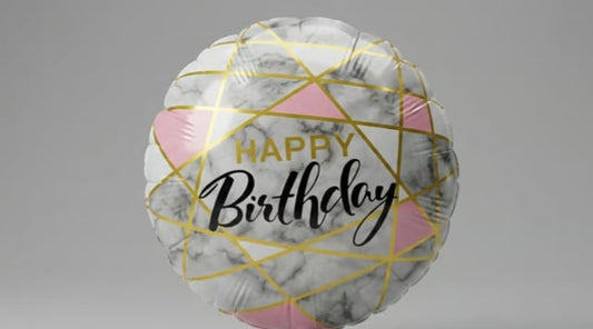 Birthday Marble 17' (HELIUM)