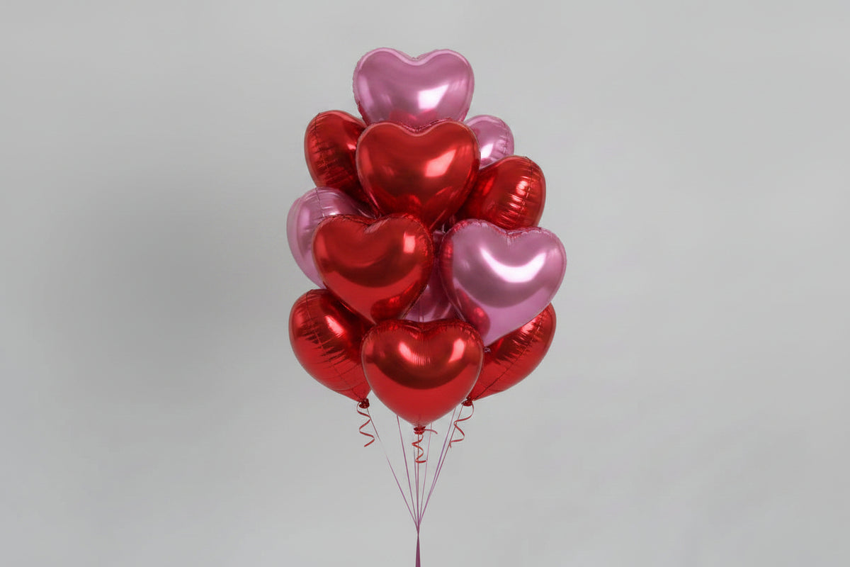 Hearts Balloon Bundle  (HELIUM)