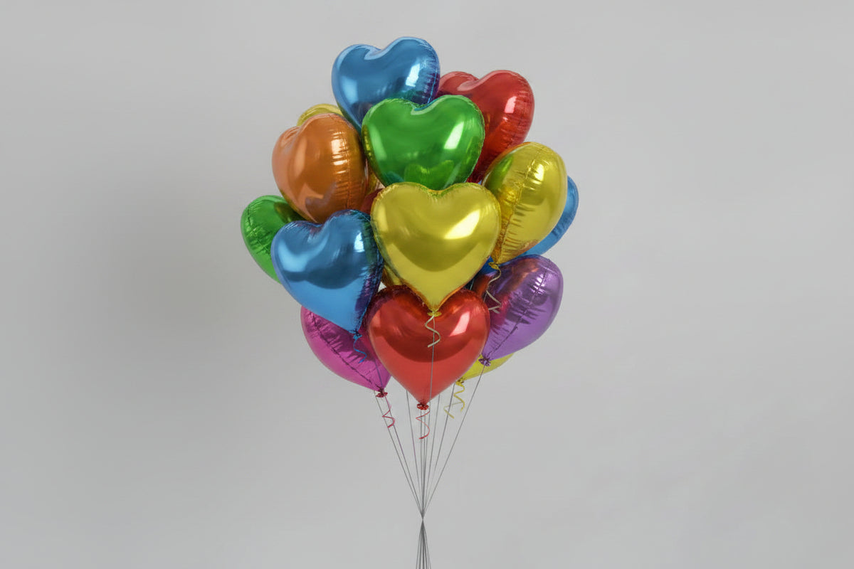 Hearts Balloon Bundle  (HELIUM)