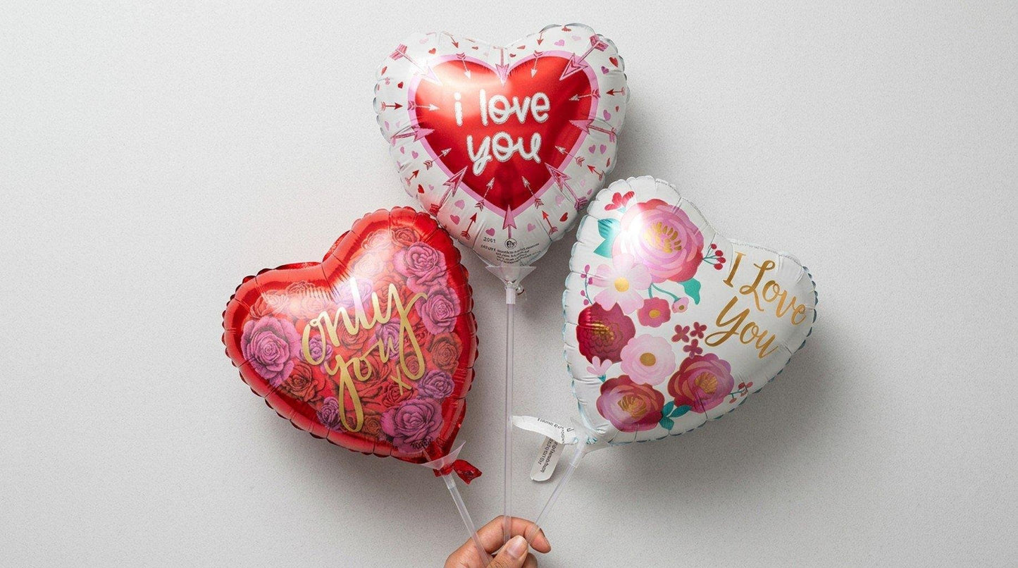 I love you 9in Balloon (AIR FILLED)