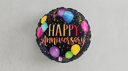 Anniversary Black Circle 18' (HELIUM)