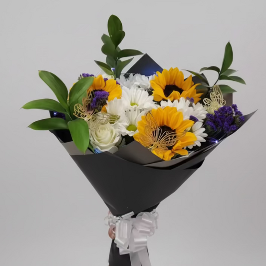 Daisy & Sunflower Mixed Bouquet
