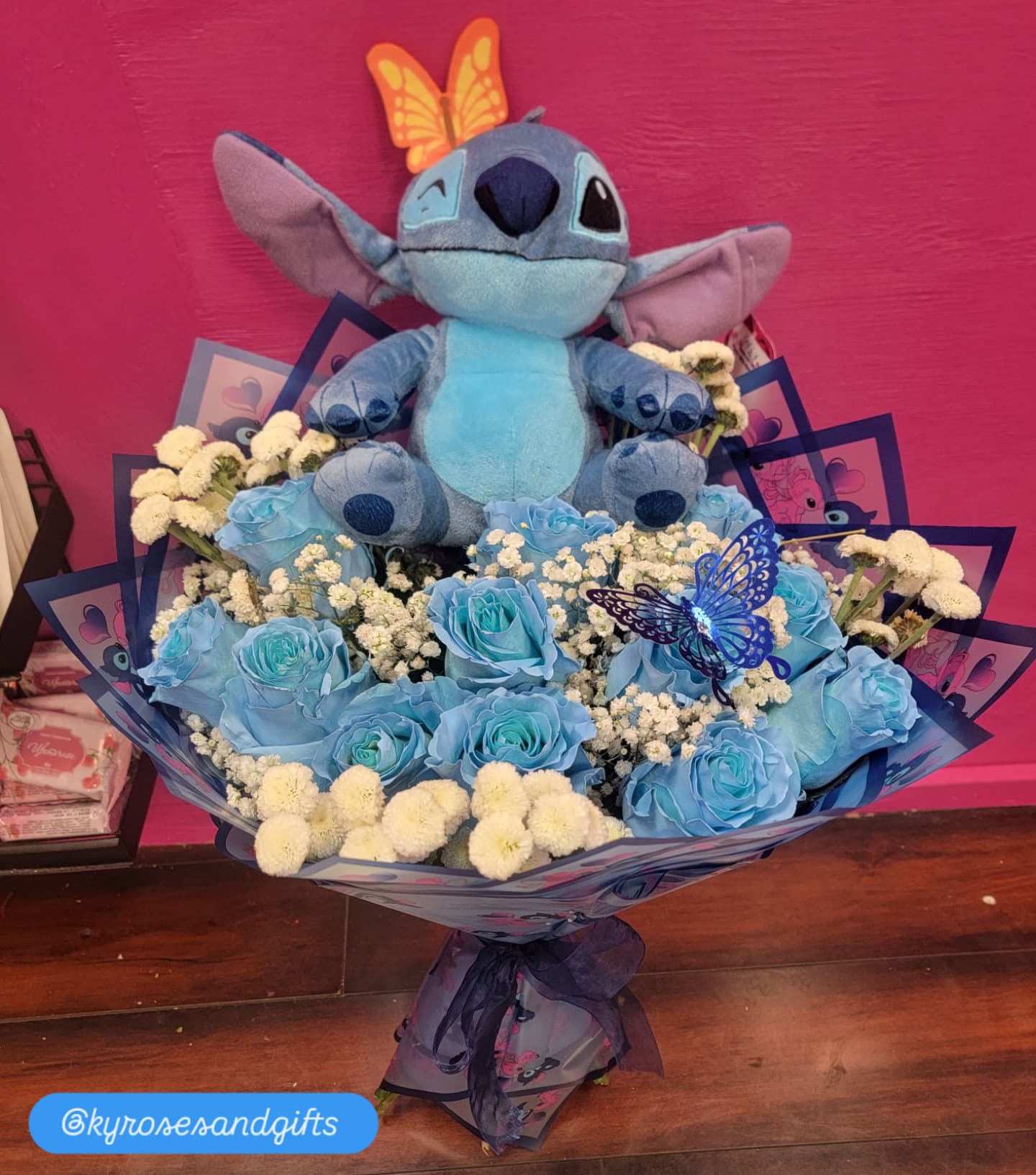 Stitch Plushie Bouquet