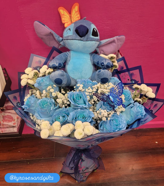 Stitch Plushie Bouquet