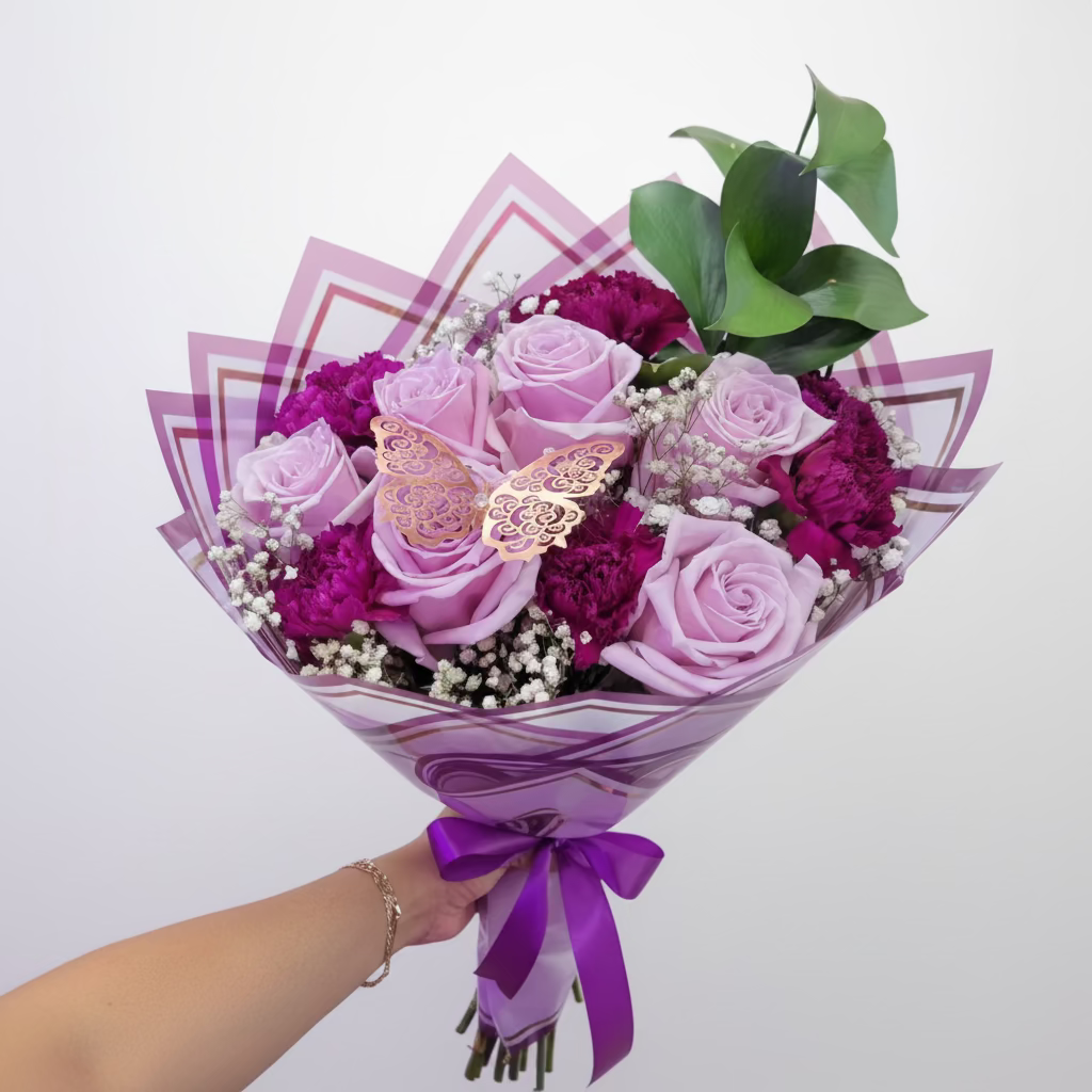 Carnations & Roses