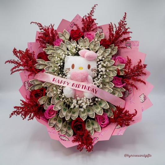 Hello Kitty Money Bouquet